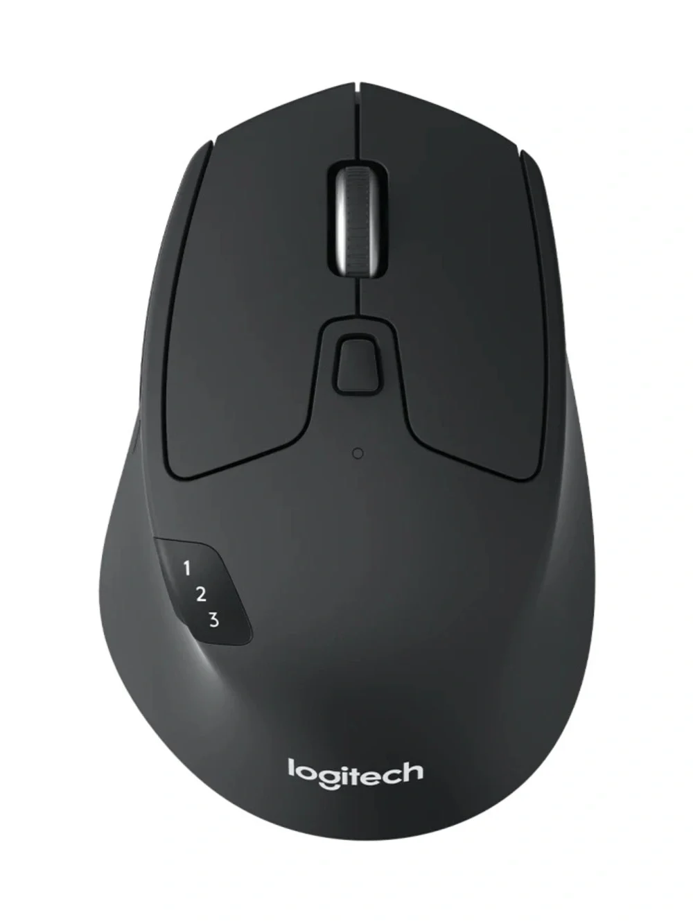 Logitech M720 Triathlon Wireless Black Ergonomic Computer Mouse